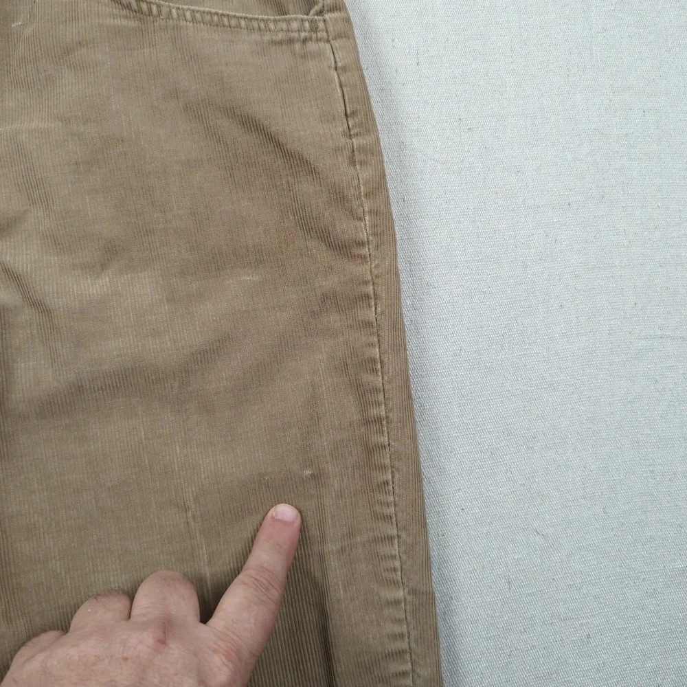 Vintage Levis 646 Corduroy Pants Men 32x30 Brown Flare Bell Bottom Talon 70s 80s